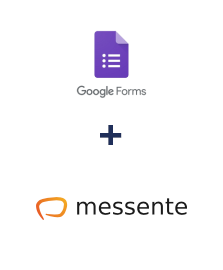 Интеграция Google Forms и Messente