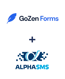 Интеграция GoZen Forms и AlphaSMS
