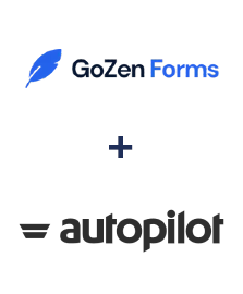 Интеграция GoZen Forms и Autopilot