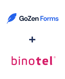 Интеграция GoZen Forms и Binotel