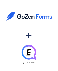 Интеграция GoZen Forms и E-chat
