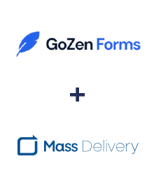 Интеграция GoZen Forms и MassDelivery Интеграция GoZen Forms и MassDelivery