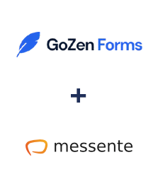 Интеграция GoZen Forms и Messente