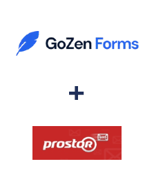 Интеграция GoZen Forms и Prostor SMS