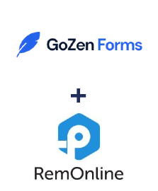 Интеграция GoZen Forms и RemOnline