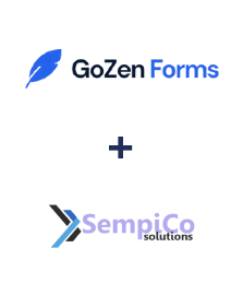 Интеграция GoZen Forms и Sempico Solutions