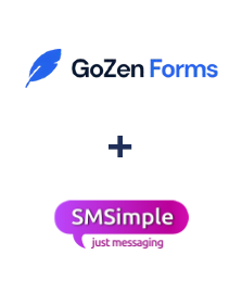 Интеграция GoZen Forms и SMSimple Интеграция GoZen Forms и SMSimple