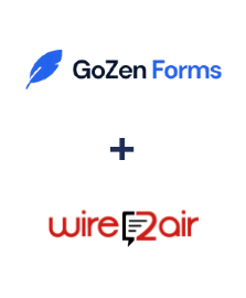 Интеграция GoZen Forms и Wire2Air