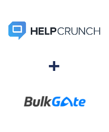 Интеграция HelpCrunch и BulkGate