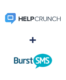 Интеграция HelpCrunch и Burst SMS