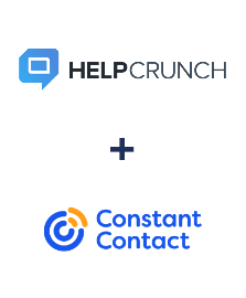 Интеграция HelpCrunch и Constant Contact