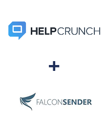 Интеграция HelpCrunch и FalconSender