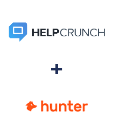Интеграция HelpCrunch и Hunter.io