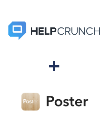 Интеграция HelpCrunch и Poster