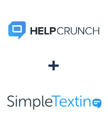 Интеграция HelpCrunch и SimpleTexting