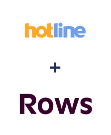 Интеграция Hotline и Rows