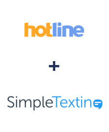 Интеграция Hotline и SimpleTexting