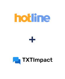 Интеграция Hotline и TXTImpact