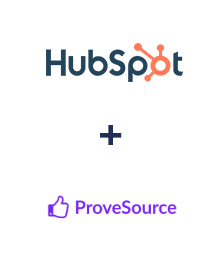 Интеграция HubSpot и ProveSource