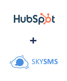 Интеграция HubSpot и SkySMS