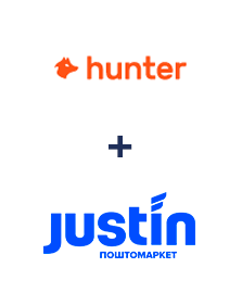 Интеграция Hunter.io и Justin