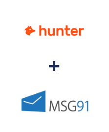 Интеграция Hunter.io и MSG91