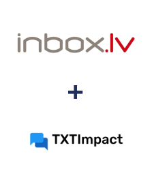 Интеграция INBOX.LV и TXTImpact