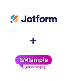Интеграция Jotform и SMSimple Интеграция Jotform и SMSimple