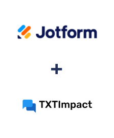 Интеграция Jotform и TXTImpact
