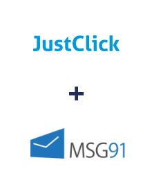 Интеграция JustClick и MSG91 Интеграция JustClick и MSG91