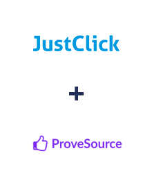 Интеграция JustClick и ProveSource