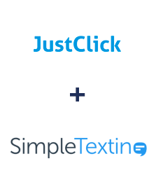 Интеграция JustClick и SimpleTexting Интеграция JustClick и SimpleTexting