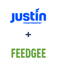Интеграция Justin и Feedgee