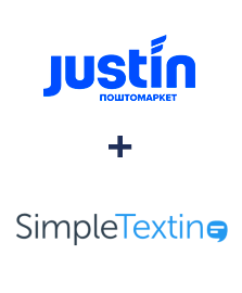 Интеграция Justin и SimpleTexting