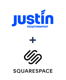Интеграция Justin и Squarespace