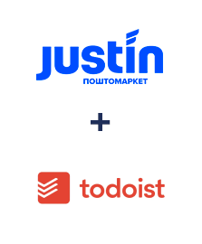 Интеграция Justin и Todoist