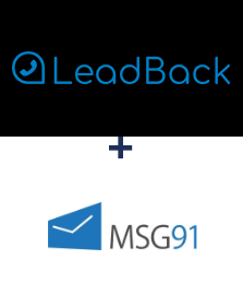 Интеграция LeadBack и MSG91 Интеграция LeadBack и MSG91