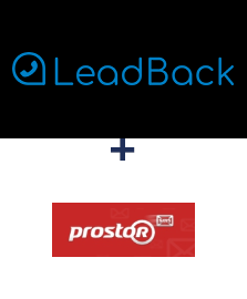 Интеграция LeadBack и Prostor SMS Интеграция LeadBack и Prostor SMS