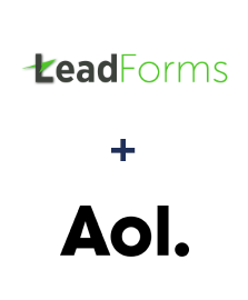 Интеграция LeadForms и AOL