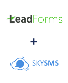 Интеграция LeadForms и SkySMS Интеграция LeadForms и SkySMS