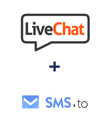 Интеграция LiveChat и SMS.to