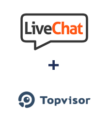 Интеграция LiveChat и TopVisor