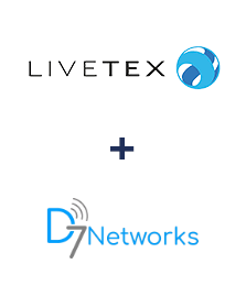 Интеграция Livetex и D7 Networks