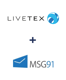 Интеграция Livetex и MSG91 Интеграция Livetex и MSG91