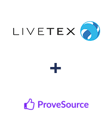 Интеграция Livetex и ProveSource Интеграция Livetex и ProveSource