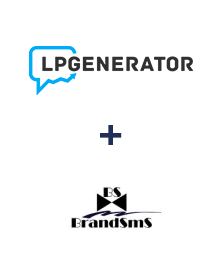Интеграция LPgenerator и BrandSMS 