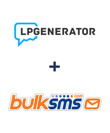 Интеграция LPgenerator и BulkSMS