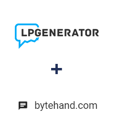 Интеграция LPgenerator и BYTEHAND Интеграция LPgenerator и BYTEHAND