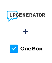Интеграция LPgenerator и OneBox Интеграция LPgenerator и OneBox