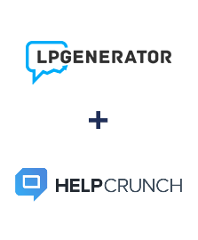 Интеграция LPgenerator и HelpCrunch Интеграция LPgenerator и HelpCrunch